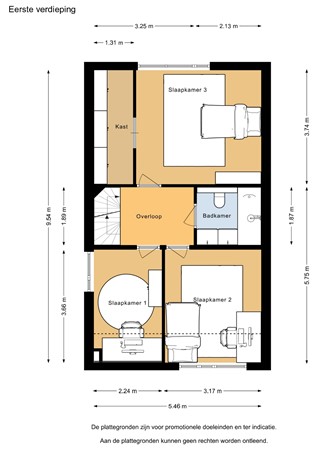 Floorplan - Iepenlaan 26, 4921 DR Made